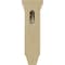 Ekena Millwork 2 3/4"W x 5 1/2"D x 8"H Mini Lucan Wood Corbel, Maple CORW03X06X08LUMA - alternate 2